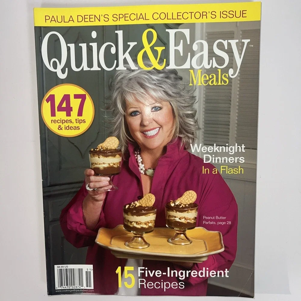 Cooking With Paula Deen COLLECTOR ISSUES Set x3 Back Issues 2006 2010 2011